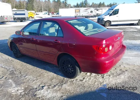 2007 Toyota Corolla Le из США, поврежденный, VIN 2T1BR32E67C849638